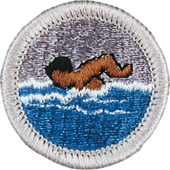 Swimming merit badge