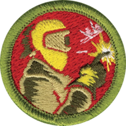 Welding merit badge